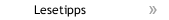 Lesetipps Lesetipps